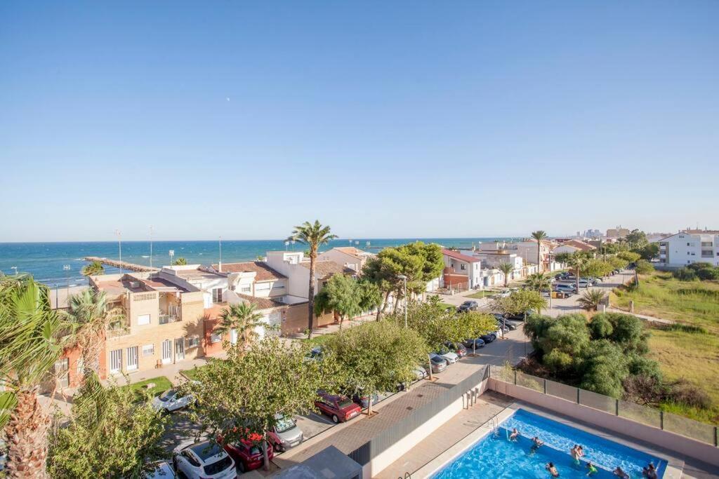 Confortable Beach Appartment With Views To The Sea Puçol Dış mekan fotoğraf